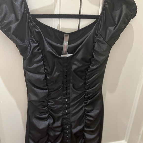 NWT HAZEL BOUTIQUE Black Mini Dress sz Small - Picture 5 of 10